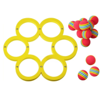 Fun Splash   Spetter & Speel   Water Ringenspel Polygoon   Geel | Educatief Speelgoed