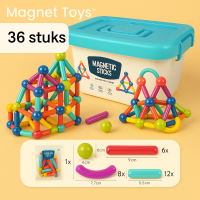 Magnet Toys™   Ontwikkel de creativiteit   Magnetische sticks 36 stuks | Educatief Speelgoed