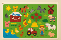 FeltBoard™ | Eindeloos ontdek  en speelplezier!   Viltbord Boerderij | Educatief Speelgoed