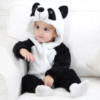 Mini Fashion™ – Dieren Dromenland – Kinder Dieren Onesie Panda / 100 (18 24 maanden) | Educatief Speelgoed