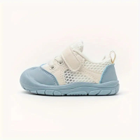TinySteps   Natuurlijk & Veilig   Barefoot Babyschoenen Blauw Blauw / 23 (2.5 – 3 Jaar / 14.5 Cm) | Educatief Speelgoed
