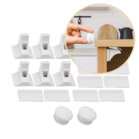 SafeSpace Click – Onzichtbare Bescherming – Magnetisch Kinderslot Zonder Boren 8x Lockie incl. 2X sleutels | Educatief Speelgoed