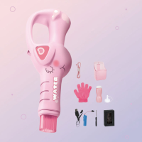 Electric Bubble Maker – Oplaadbaar & Met Licht voor Kinderen Roze | Educatief Speelgoed