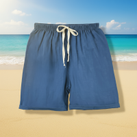 BreezyKid – Fris & Speels – Kinder Shorts met Snoepkleuren Donkerblauw / 150 (9 10 jaar) | Educatief Speelgoed
