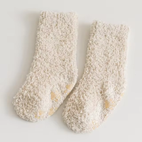 CozySteps – Extra Warm & Zacht – Warme Kindersokken Fleece Beige / 3   5 jaar | Educatief Speelgoed