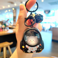 Glowing Astronaut Charm – Schattig & Lichtgevend – Astronaut Tas Hanger Zwart | Educatief Speelgoed