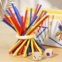 Wooden Stick Battle Game – Denken & Interactief – Strategie Bordspel Pluk de stokjes | Educatief Speelgoed