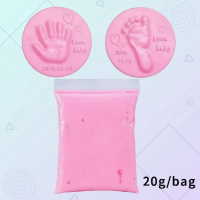 Baby Imprint Clay Kit – Herinnering & Uniek – Klei Afdruk Set Roze – Starter set | Educatief Speelgoed
