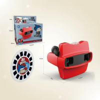 ViewMax – Retro & Leuk – 3D Kijker Rood | Educatief Speelgoed