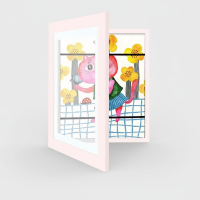 LittleGallery – Leuk & Educatief – Kunstframe A4 Roze | Educatief Speelgoed