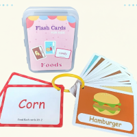 SmartyCards – Vrolijk & Taalrijk – Educatieve Woordenkaarten (Engels) Voedingsmiddelen | Educatief Speelgoed