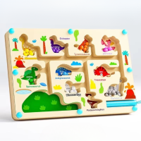 Learning Labyrinth™ – Hand  en oogcoördinatie – Magnetisch speelbord Dinosaurus | Educatief Speelgoed