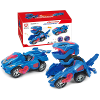 Transformer Car™   Automatische Transformerende Robot Blauw | Educatief Speelgoed