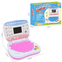 Learn Laptop™ – Slim & Taalrijk – Kindercomputer Roze | Educatief Speelgoed