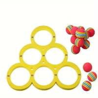 Fun Splash   Spetter & Speel   Water Ringenspel Driehoek   Geel | Educatief Speelgoed