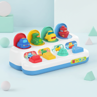 Pop Up Activity Toy – Ontdekken & Leren – Sensorisch Baby Speelgoed Auto's | Educatief Speelgoed