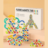 Magnetic Sticks   Eindeloos Bouwen   Flexibele Magnetische Sticks 100 stuks | Educatief Speelgoed