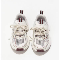 Mini Fashion – Ademend & Lichtgewicht – Bordeaux Kindersneaker 32 (6.5–7 Jaar / 19.8 Cm) | Educatief Speelgoed