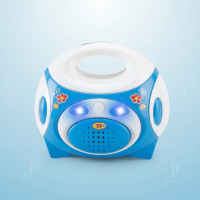 Pretend Play Kitchen Set – Creatief & Rollenspel – Keuken Speelgoed Radio / Blauw | Educatief Speelgoed