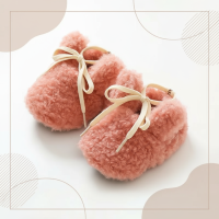 WarmJoy – Gezellig & Comfortabel – Babyschoentjes Roze / 13 (12 24 maanden) | Educatief Speelgoed