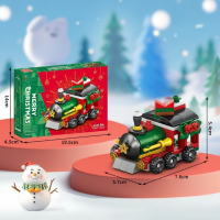 WinterBlocks – Kerstig & Leuk – Kerst Constructie Speelgoed Trein | Educatief Speelgoed