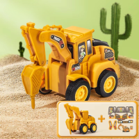 Construction Toy™   Kleine ingenieurs in actie    Speelgoed Graafmachine Grondverzetter | Educatief Speelgoed