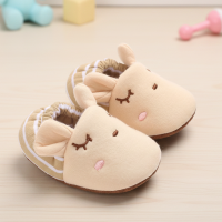 Cute Baby Crib Shoes – Schattig & Comfort – Baby Slofjes Abrikoos / 2 (0–6 maanden) | Educatief Speelgoed