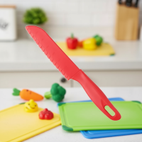 MiniChef – Veilig & Kindvriendelijk – Kinder Snijmes Rood | Educatief Speelgoed