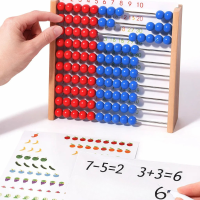 Woods™   Tel en Leer   Houten Telraam Wissen & Leren Telraam | Educatief Speelgoed