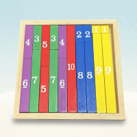 TinyMath – Leerzaam & Educatief – Houten Cijfer Reken Bord | Educatief Speelgoed
