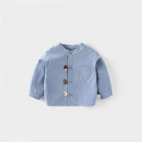 LittlePatch – Zacht & Comfortabel – Kinderbroek met Geborduurde Details Blauwe / 130 (5–6 jaar) | Educatief Speelgoed