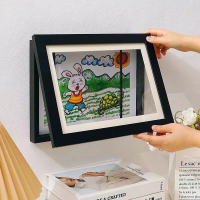 LittleGallery – Leuk & Educatief – Kunstframe A4 Zwart | Educatief Speelgoed