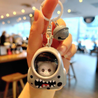 Glowing Astronaut Charm – Schattig & Lichtgevend – Astronaut Tas Hanger Grijs | Educatief Speelgoed