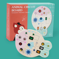 SmartSwitch – Montessori & Motorisch – LED Speelbord Vis | Educatief Speelgoed