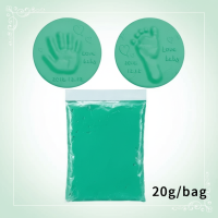 Baby Imprint Clay Kit – Herinnering & Uniek – Klei Afdruk Set Groen – Starter set | Educatief Speelgoed