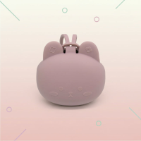 Personalized Pacifier Case – Gegraveerd & Praktisch – Gepersonaliseerde fopspeen houder Stofroze | Educatief Speelgoed