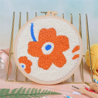 BloomCraft – Creatief & Handgemaakt – Borduur Startkit 20x20cm | Educatief Speelgoed