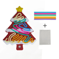 Xmas Tree Fidget Toy™   Compact, Kerstig & Leuk   Siliconen Fidget Kerstboom Bruin met sneeuw | Educatief Speelgoed