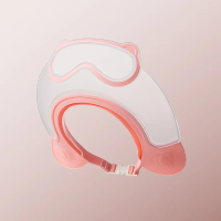 SplashGuard – Comfortabel & Praktisch – Baby Douchekap met Gezichtsbescherming Roze | Educatief Speelgoed