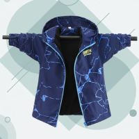 Reversible Kids Jacket – Waterdicht & Winddicht – Lichtgewicht Jas Eenzijdig blauw / 160 (11–12 jaar) | Educatief Speelgoed