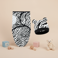 SnuggleBear – Zachte & Warme – Baby Wikkel Deken Zebra | Educatief Speelgoed