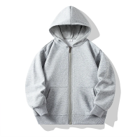 CoolKids – Stoer & Warm – Hoodie met rits Grijs / 110 (4 5 jaar) | Educatief Speelgoed