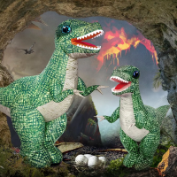 MegaDino – Avontuurlijk & Interactief – Opblaasbare RC Dinosaurus | Educatief Speelgoed