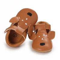 Mini Fashion   Zachte Eerste Stapjes   Dieren Kinder Schoentjes Roo First Hops 'Kangaroo' / 12cm (6–12 maanden) | Educatief Speelgoed
