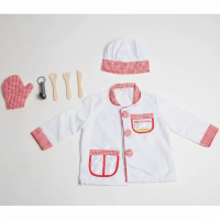 DreamRole – Educatief & Leuk – Kinder Rollenspel Verkleedkleding Chef kok / Universeel (3 7 jaar) | Educatief Speelgoed