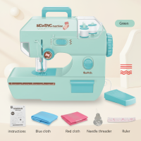 MiniTailor – Educatief & Leuk – Naaimachine Speelgoed Groen / L | Educatief Speelgoed