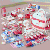 Hippo Doctors Set™   Mini Dokters in Actie   Speelgoed Doktersset 72 stuks / Rood | Educatief Speelgoed