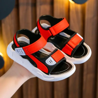 Summer Soft Sole – Comfort & Antislip – Kinder Sandalen Rood / 27 (4–5 jaar 16.5 Cm) | Educatief Speelgoed