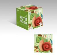 Tiny Brain Boost™ – Leren Met Plezier – Dieren Kinderpuzzel Slak | Educatief Speelgoed