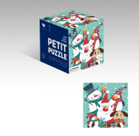 Tiny Brain Boost™ – Leren Met Plezier – Dieren Kinderpuzzel Kerst | Educatief Speelgoed